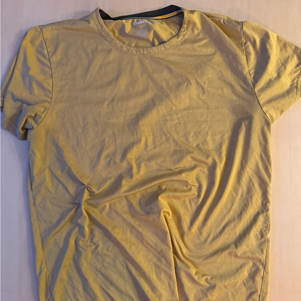 Bonobos Yellow Short Sleeve Tee